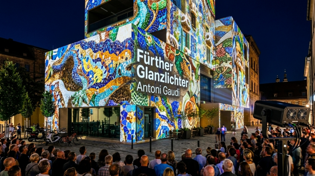 Antonio Gaudi´s Art on videomapping